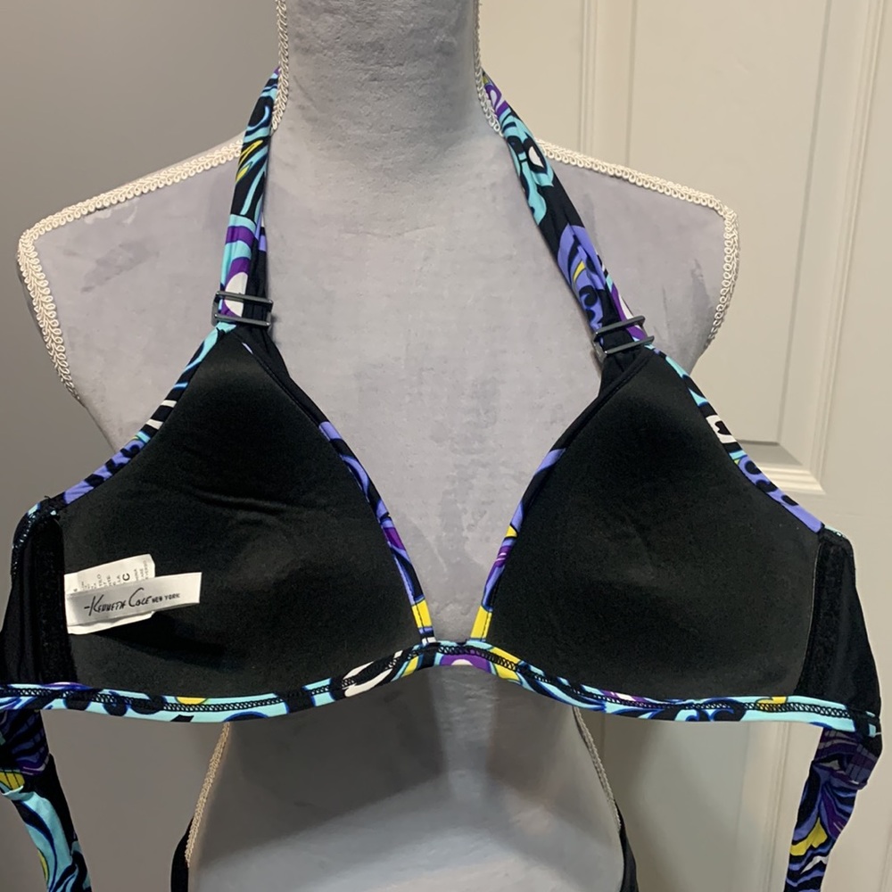 β¨EUCβ¨ Kenneth Cole Embellished Bikini Top - Picture 7 of 9
